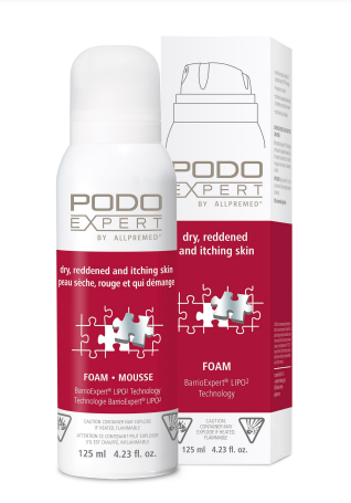PODOEXPERT®  Foam Dry, Reddened and Itching Skin