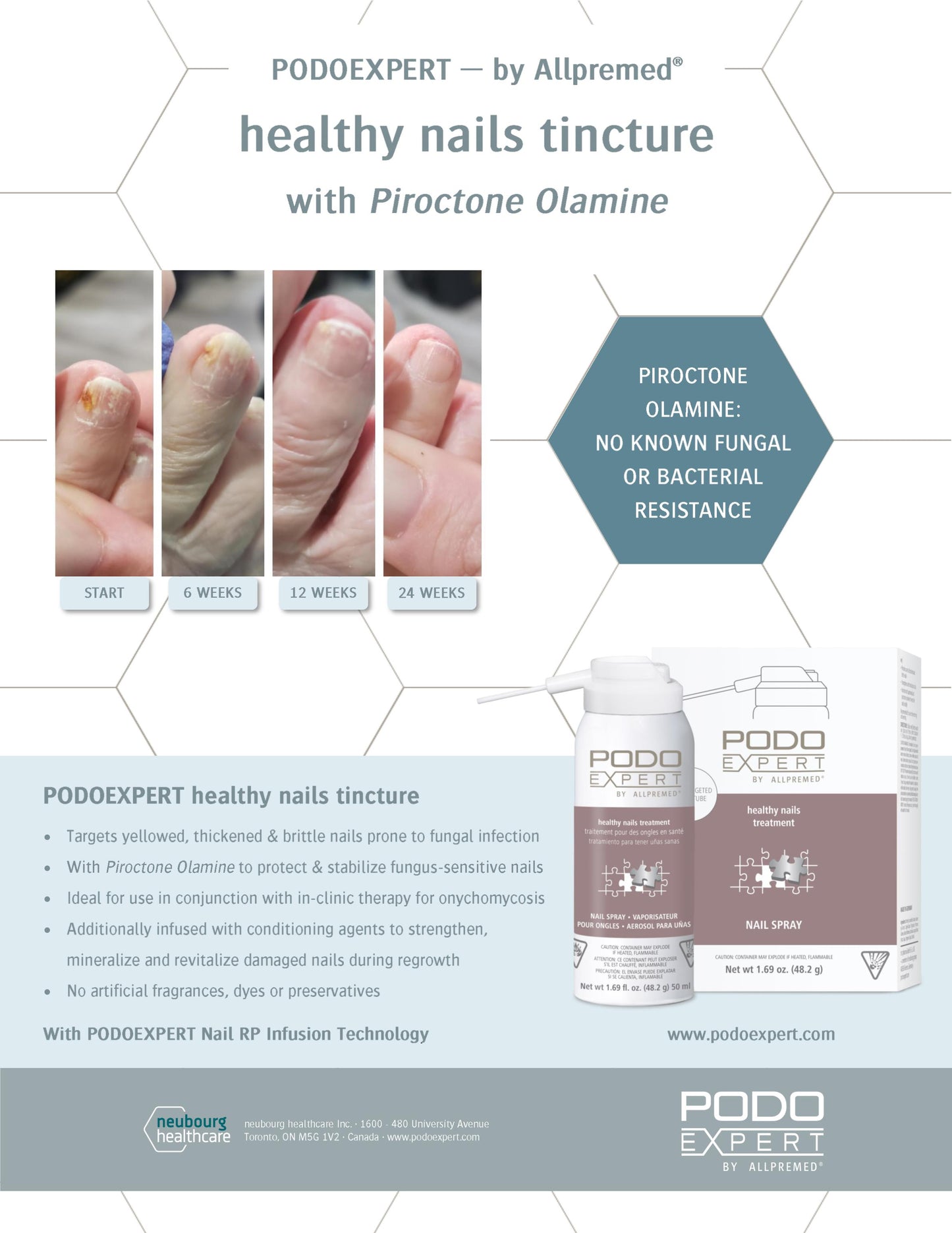 PODOEXPERT healthy nails tincture by Allpremed